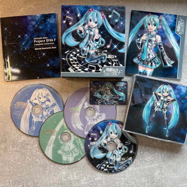 Hatsune Miku Project DIVA F Complete Collection | 3CD + Blu-ray | Japan Import