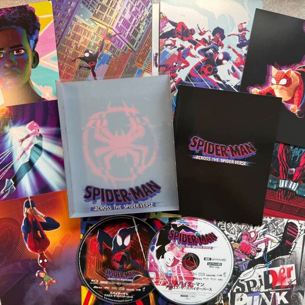 Spider-Man: Across the Spider-Verse | First Press 4K SteelBook Edition | Japan Import