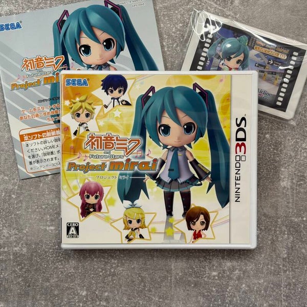 Hatsune Miku and Future Stars: Project Mirai | with AR cards | Nintendo 3DS | Japan Import