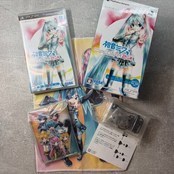 Hatsune Miku Project DIVA 2nd Arcade Debut Pack (Okaidoku-ban) | PSP | HSN-0020