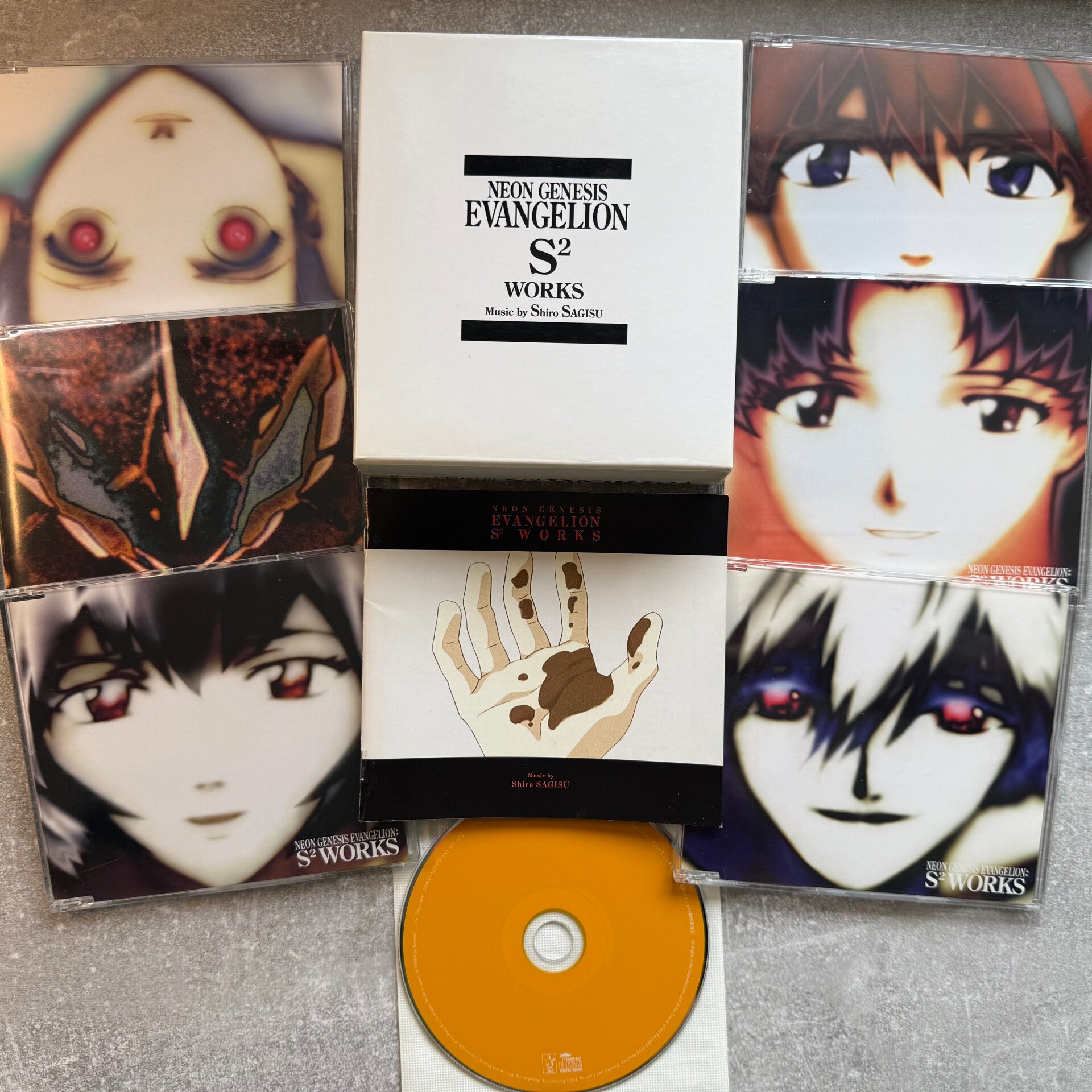 Neon Genesis Evangelion S² Works Limited Box Set no 019436 | 7CD | Japan Import