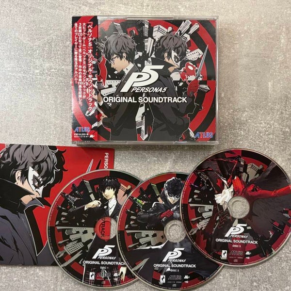 Persona 5 Original Soundtrack | CD | Complete with OBI | Japan Import