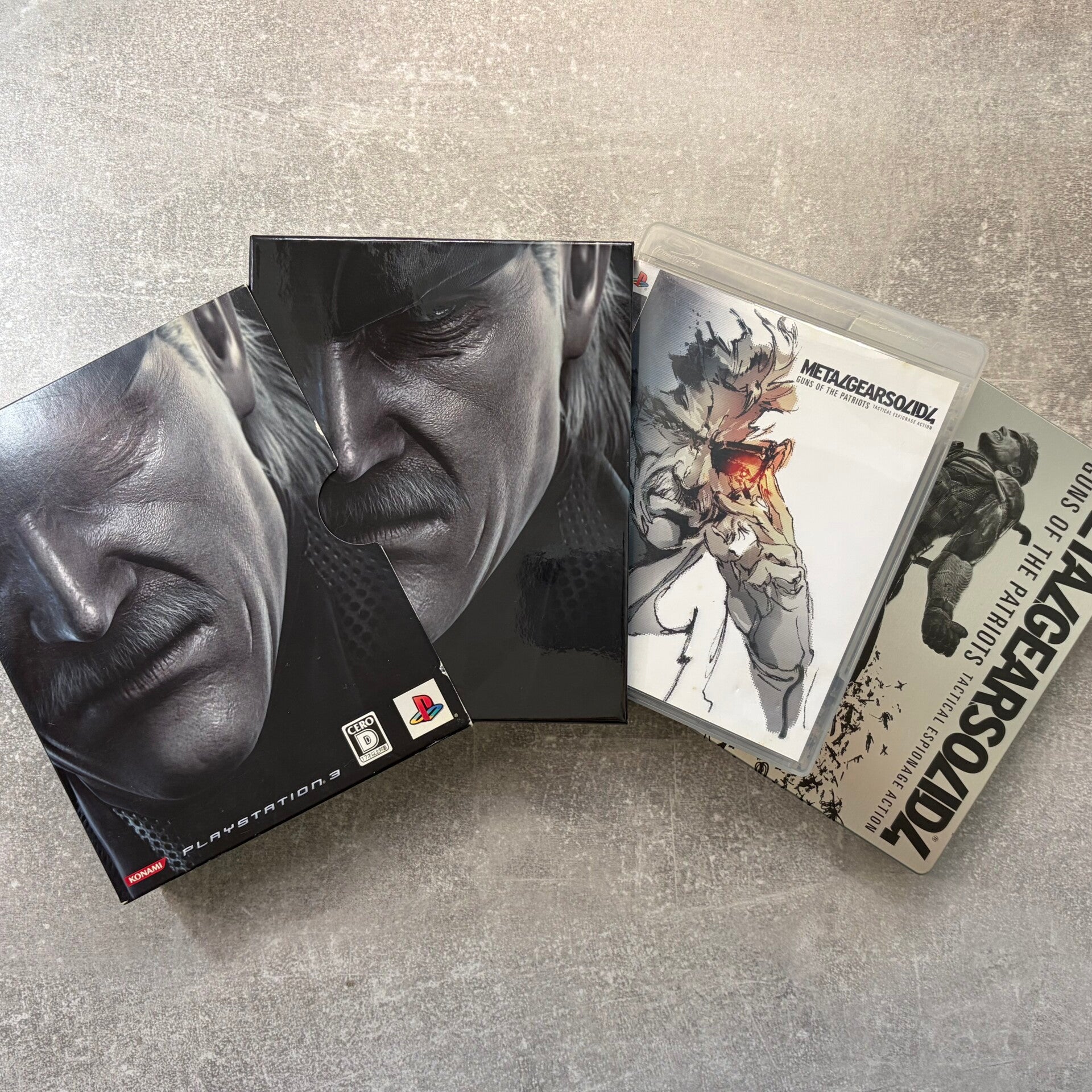 Metal Gear Solid 4 Guns of the Patriots Special Edition with Steelbook | PS3 | Pre-owned