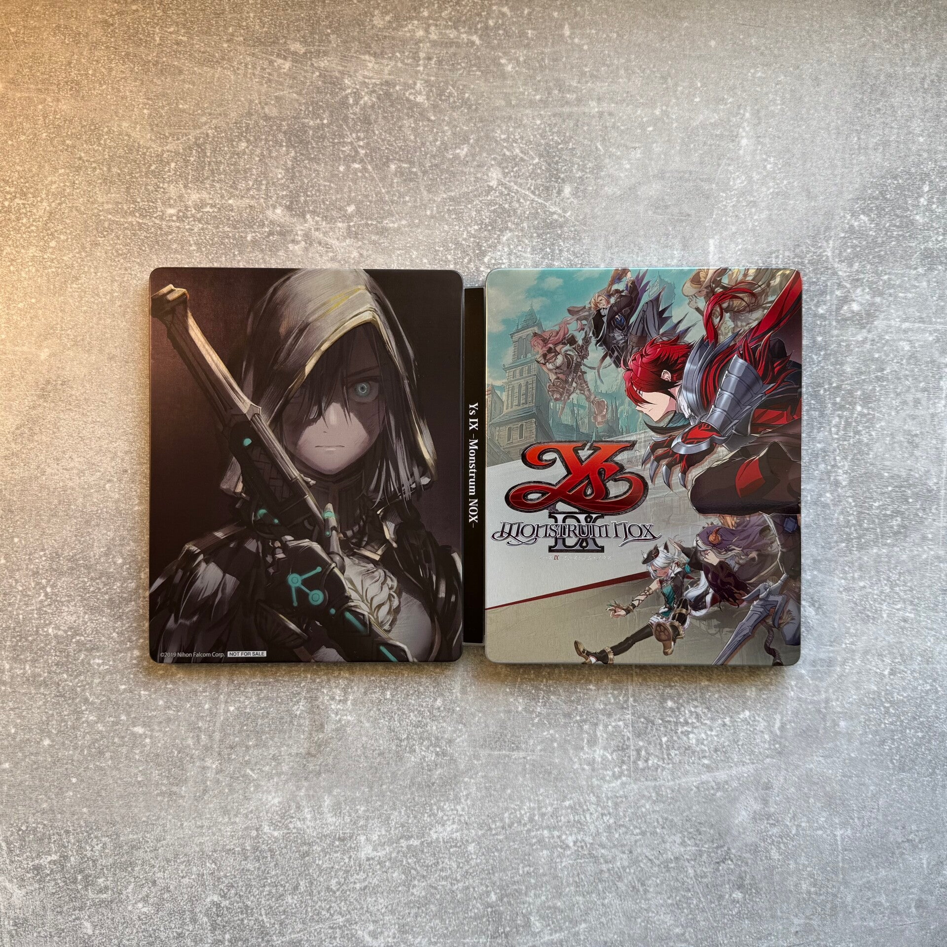 Ys IX: Monstrum Nox | GEO Japan-Exclusive SteelBook | Nihon Falcom | Japan Import
