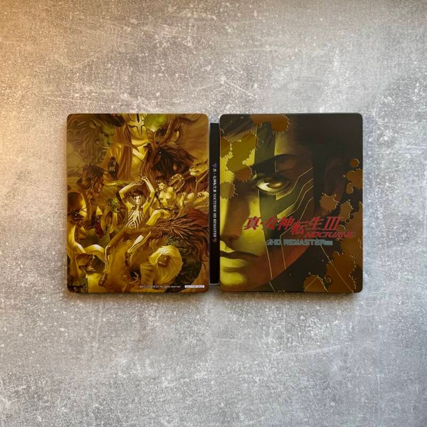 Shin Megami Tensei III: Nocturne HD Remaster | PS4 GEO Japan-Exclusive SteelBook | Atlus | Japan Import
