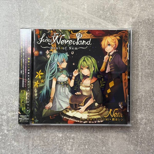 From Neverland Best of Nem feat. Hatsune Miku, GUMI & Kagamine Len | Exit Tunes | CD | Japan Import