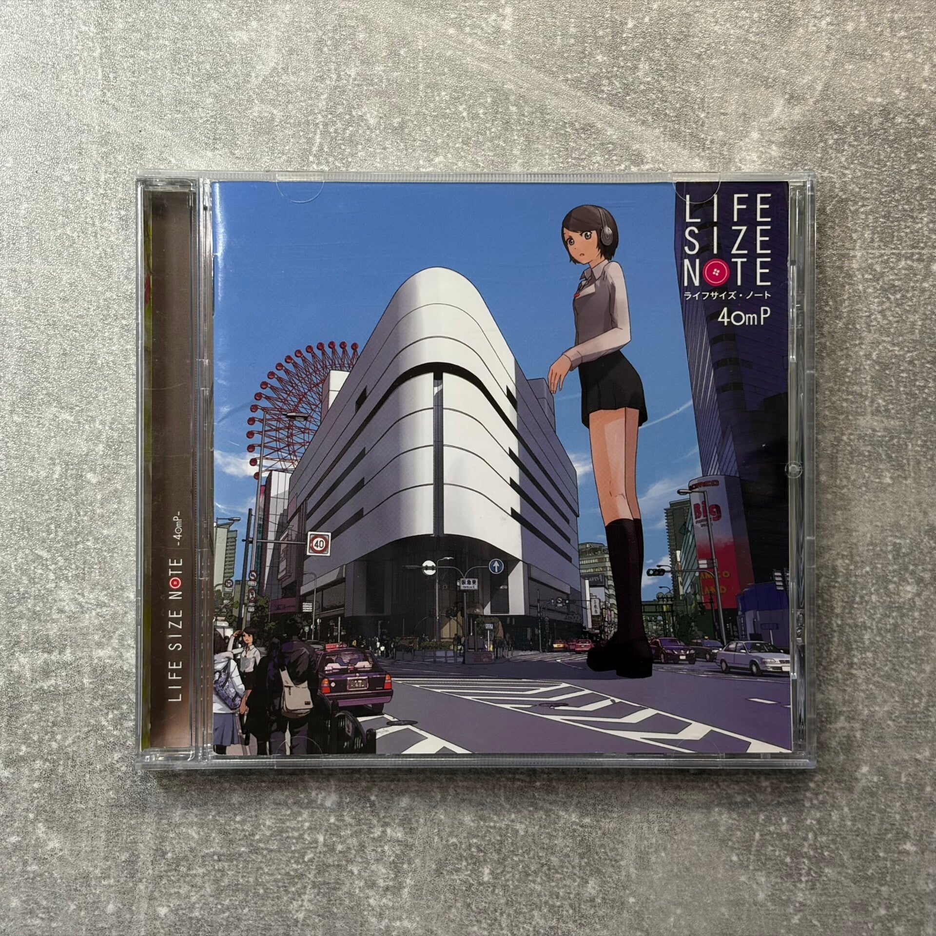 40mP – Life Size Note | Exit Tunes | CD | Japan Import
