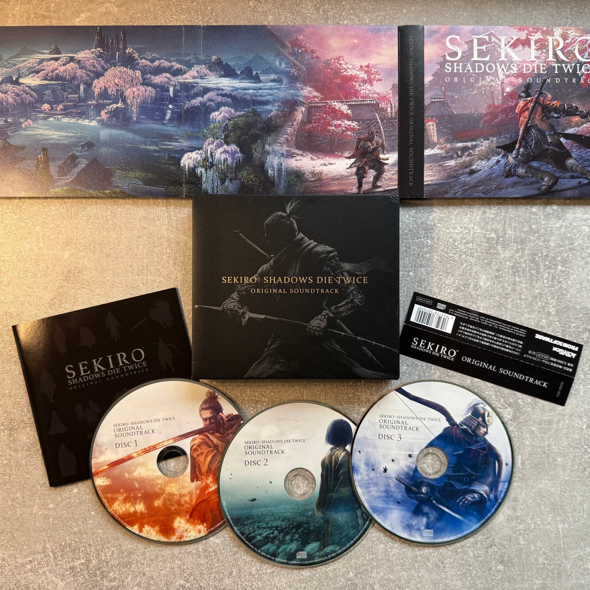 Sekiro: Shadows Die Twice Original Soundtrack | 3CD | FromSoftware | Japan Import