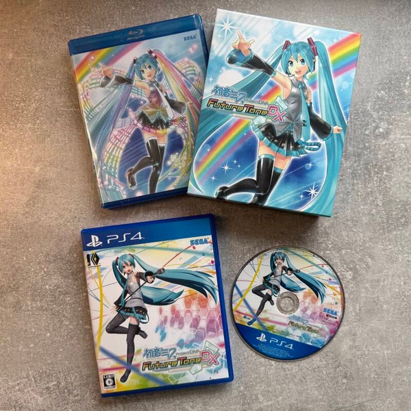 Hatsune Miku: Project DIVA Future Tone DX Memorial Pack | PS4 + 3 Blu-ray | SEGA | Japan Import