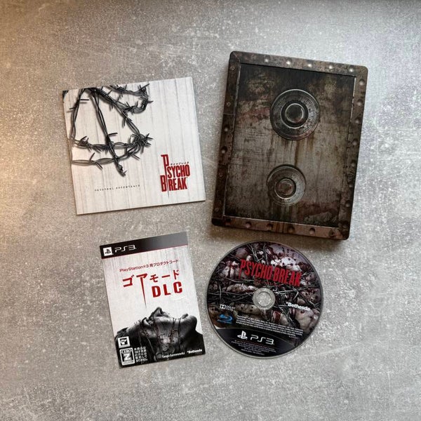 Psycho Break (The Evil Within) Limited Edition | PS3 | Steelbook & Original Soundtrack CD | Japan Import | EN support
