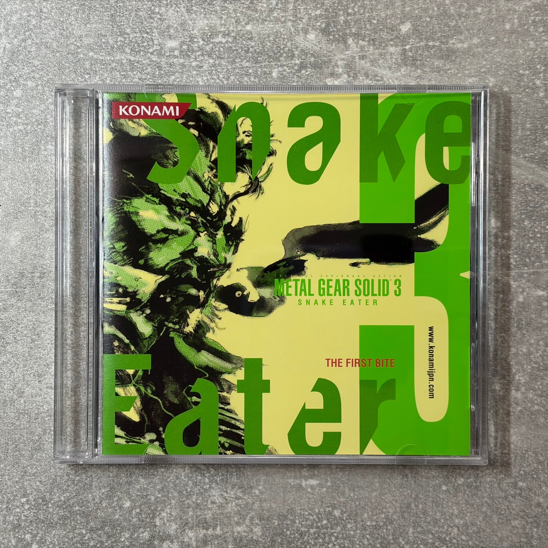 Metal Gear Solid 3: Snake Eater – The First Bite | OST CD | Japan Import