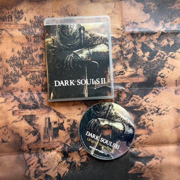 Dark Souls II Original Soundtrack | CD + Large Fold-Out Map | FromSoftware | Japan Import