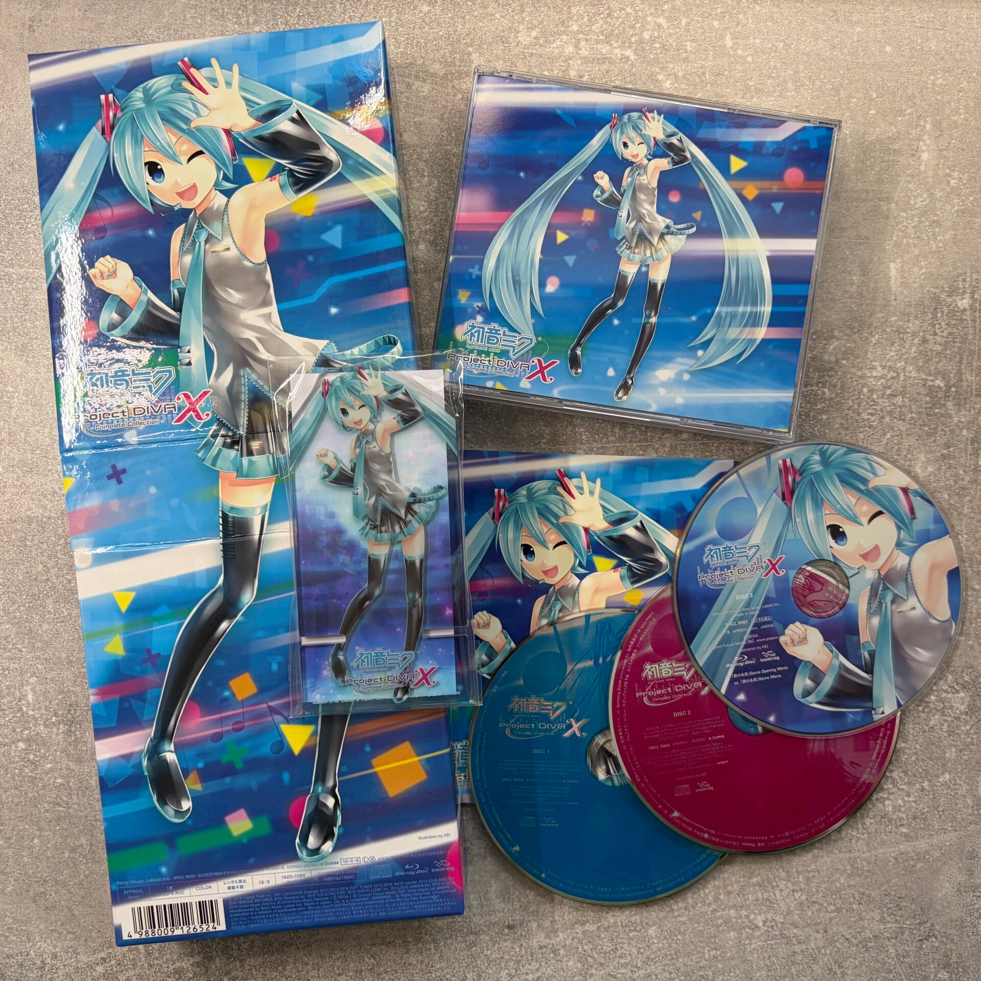 Hatsune Miku Project Diva X Complete Collection | 2CD+Blu-ray | Japan Import