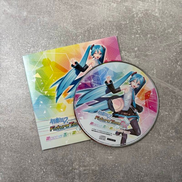 Hatsune Miku Project Diva Future Tone DX Special Mini Soundtrack | CD | Japan Import