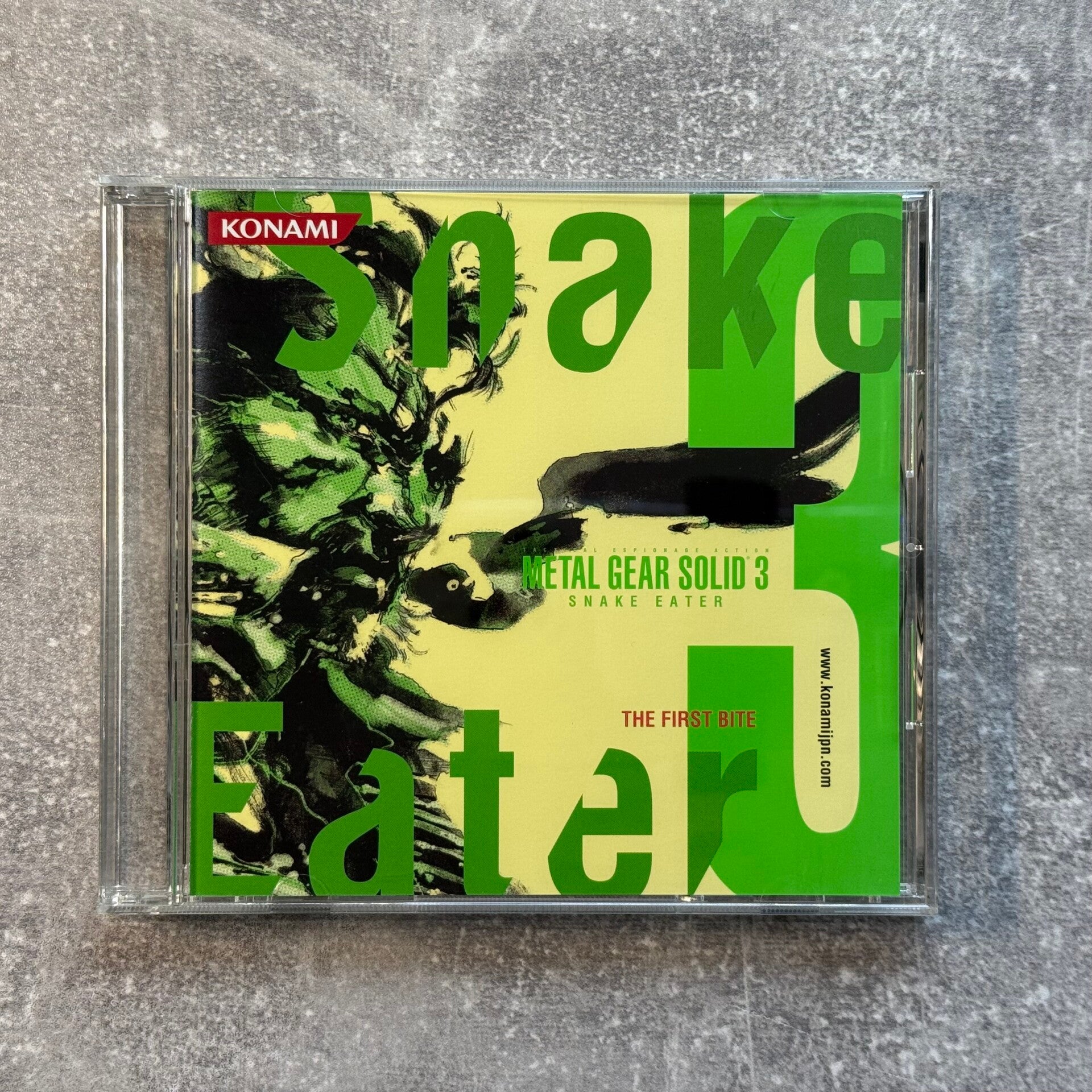 Metal Gear Solid 3: Snake Eater – The First Bite | Promo CD | Konami | Japan Import
