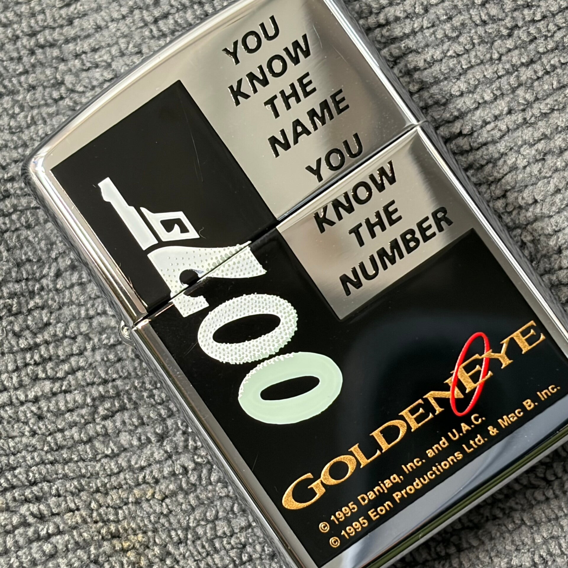 Zippo James Bond 007 GoldenEye Poster Design | USA Zippo | Japan Import