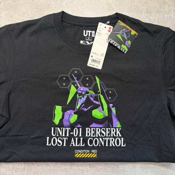 Uniqlo UT x Evangelion 3.0+1.0 Unit-01 Berserk T-Shirt | Size M | New