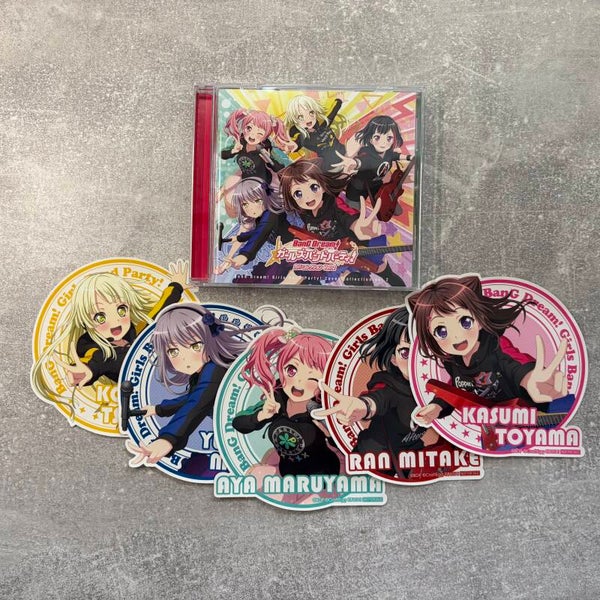 BanG Dream! Girls Band Party! Cover Collection Vol.2 | CD + Stickers | Japan Import