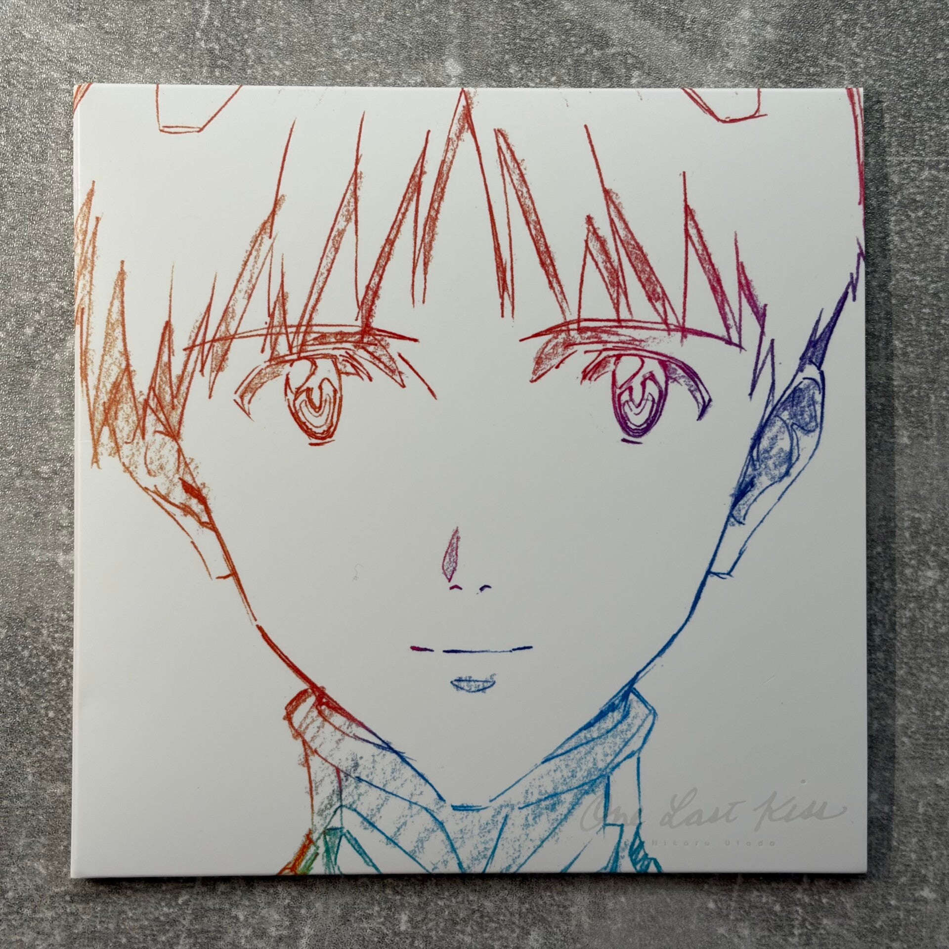 Hikaru Utada One Last Kiss | Evangelion CD | Sleeve + Stickers | Japan Import