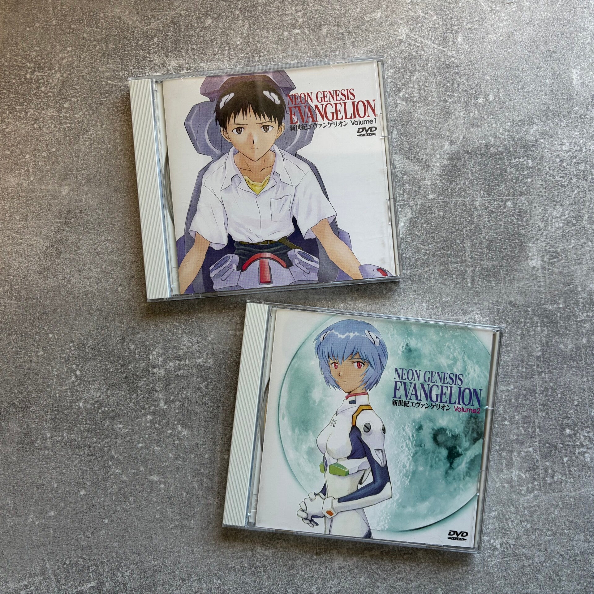 Neon Genesis Evangelion Vol. 1 & 2 | 2 DVD Bundle | Japan Import