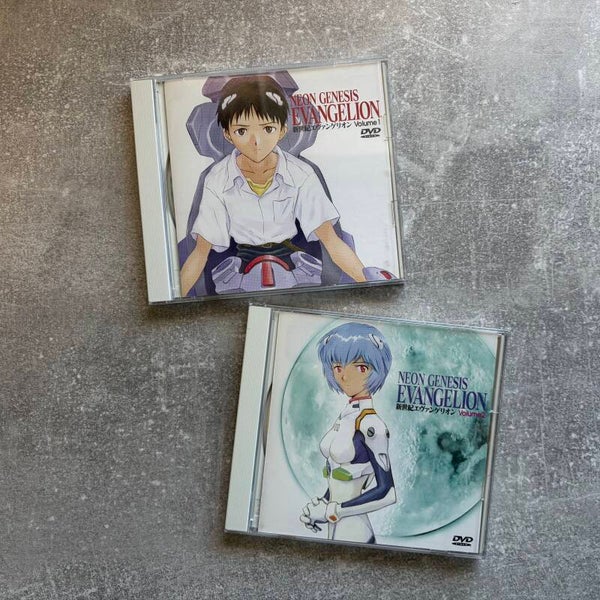 Neon Genesis Evangelion Vol. 1 & 2 | 2 DVD Bundle | Japan Import