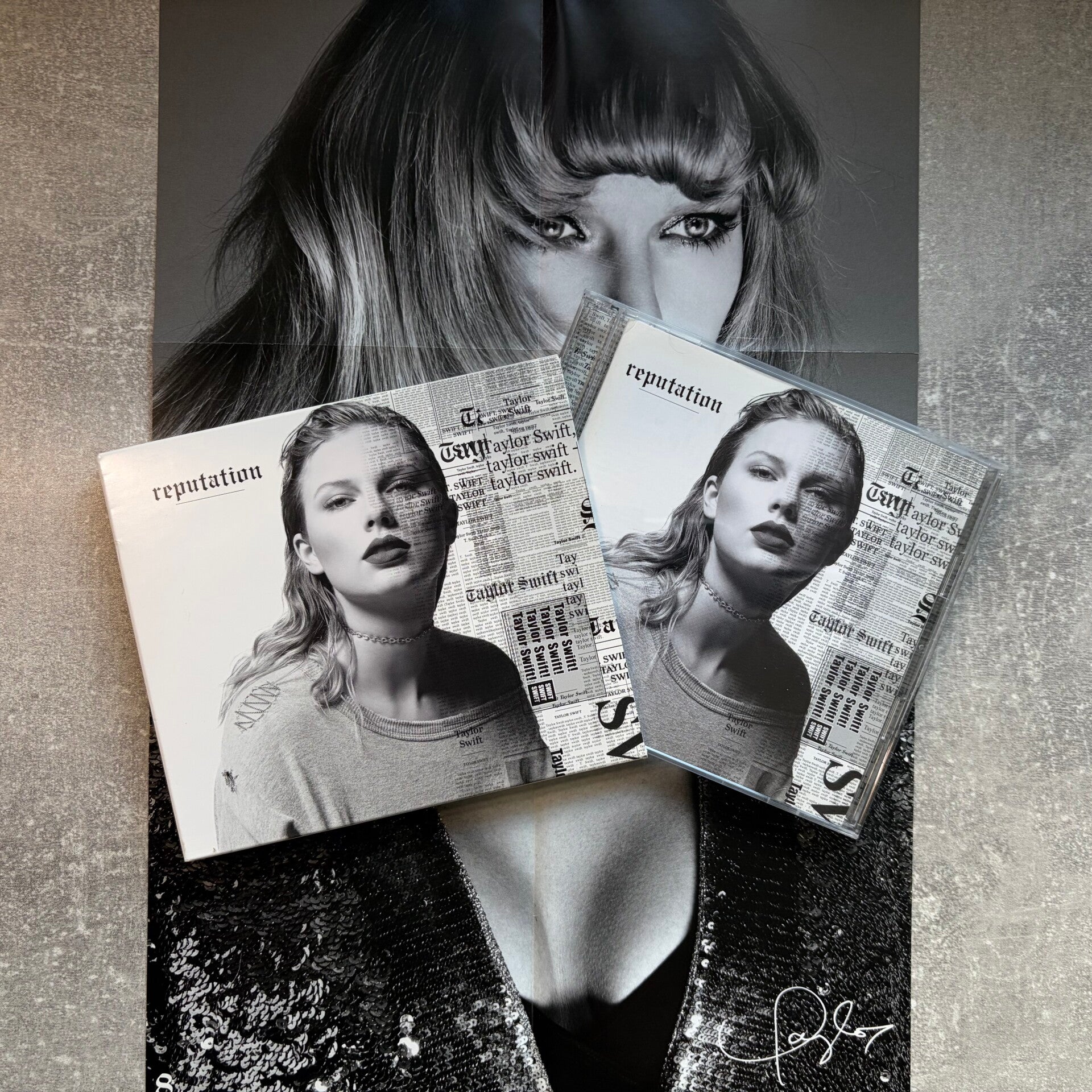 Taylor Swift – Reputation Japan Special Edition | CD + DVD | POCS-24906 | Japan Import | Original Slipcase & Unused Poster