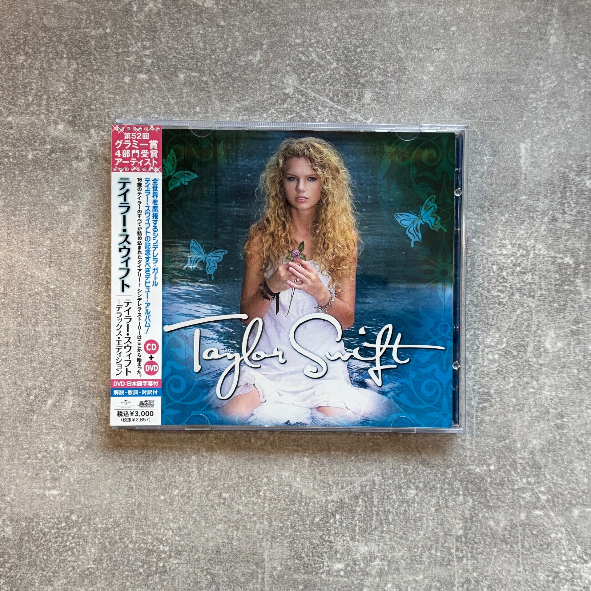Taylor Swift – Taylor Swift Deluxe Edition | CD + DVD | UICO-1186 | Japan Import | OBI