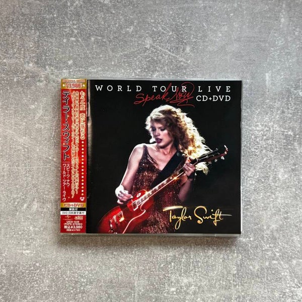 Taylor Swift – Speak Now World Tour Live | CD + DVD | UICO-1229 | Japan Import | OBI