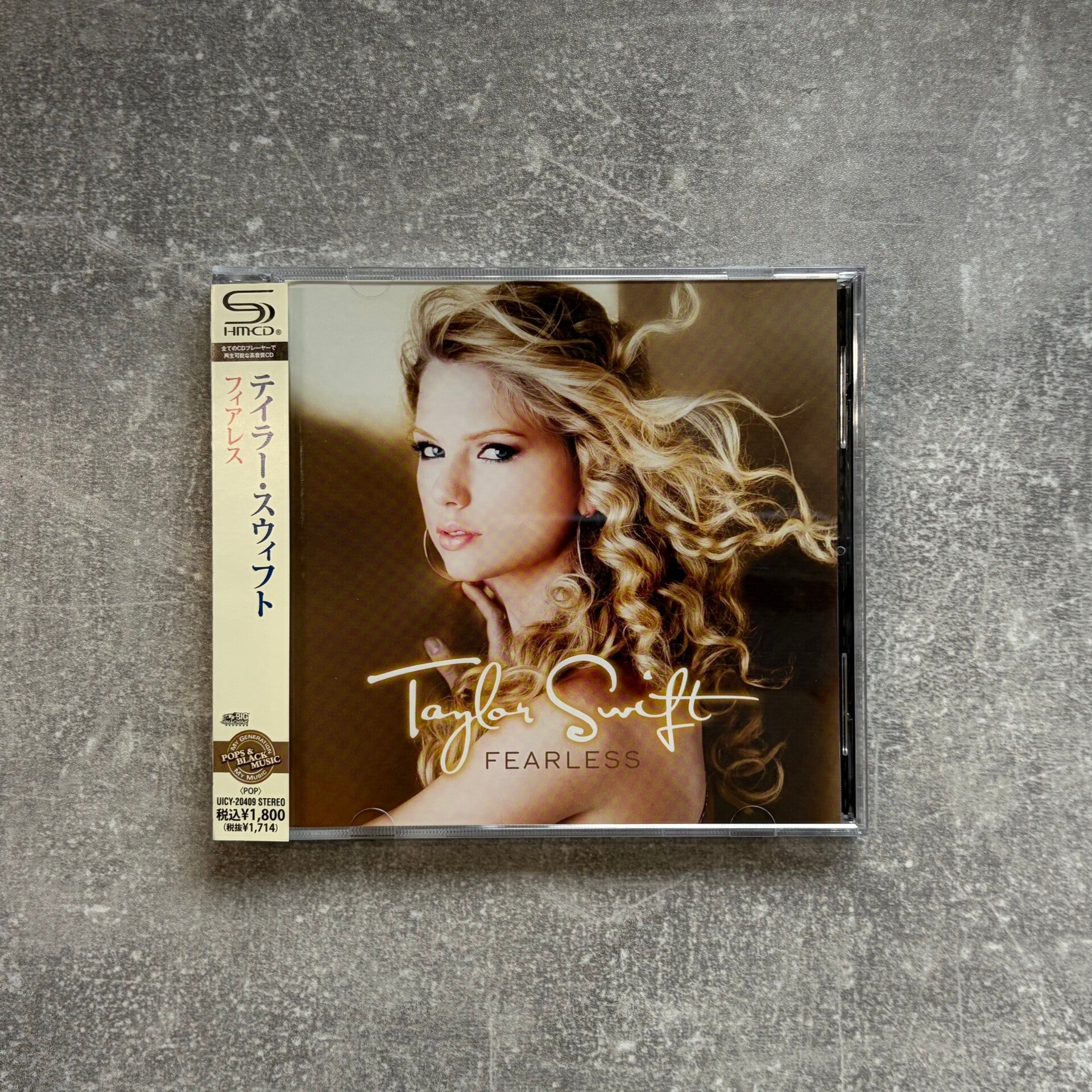 Taylor Swift – Fearless | SHM-CD | UICY-20409 | Japan Import | OBI