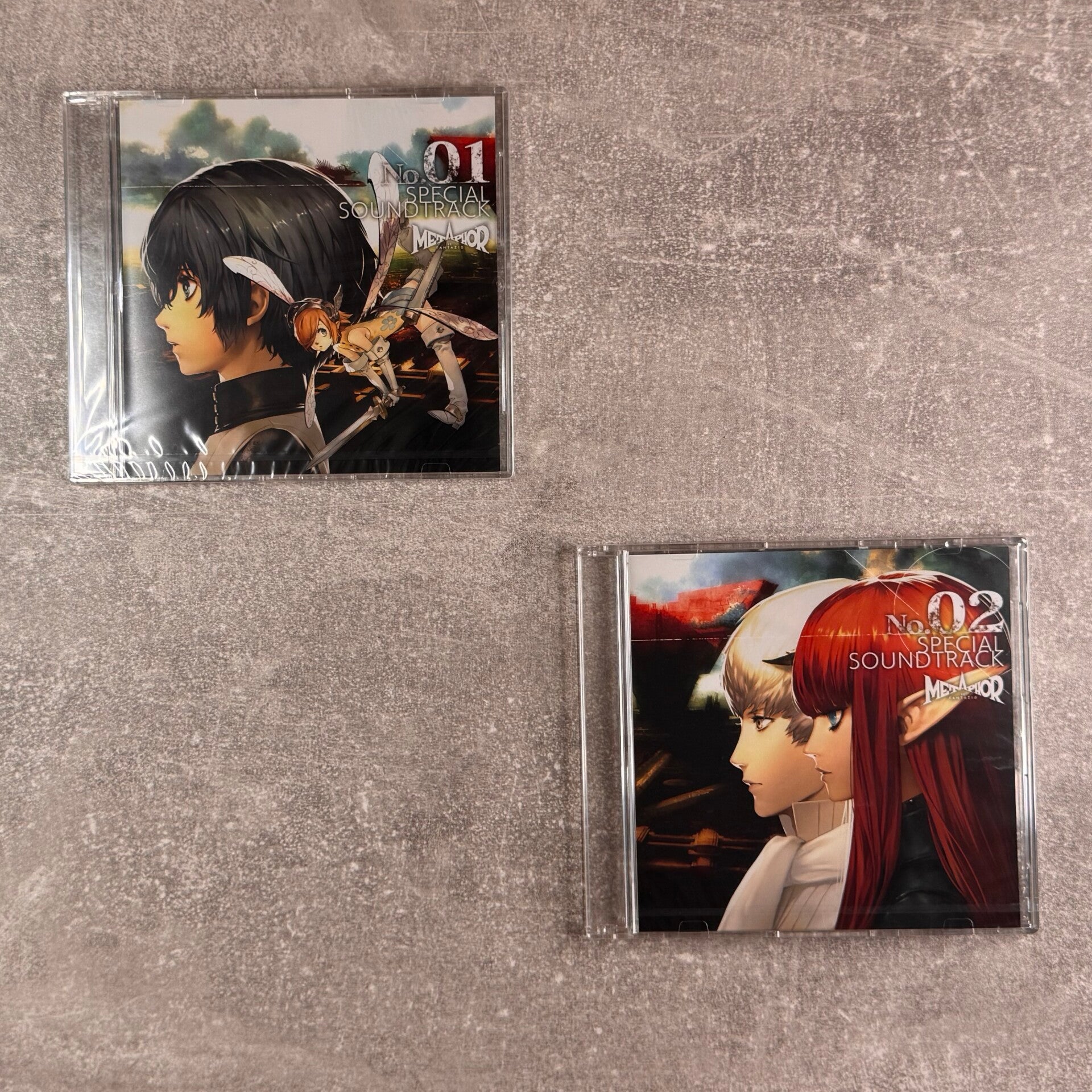 Metaphor ReFantazio No.01 & No.02 Special Soundtrack Bundle | Atlus | 2 CDs | Japan Import | Brand new