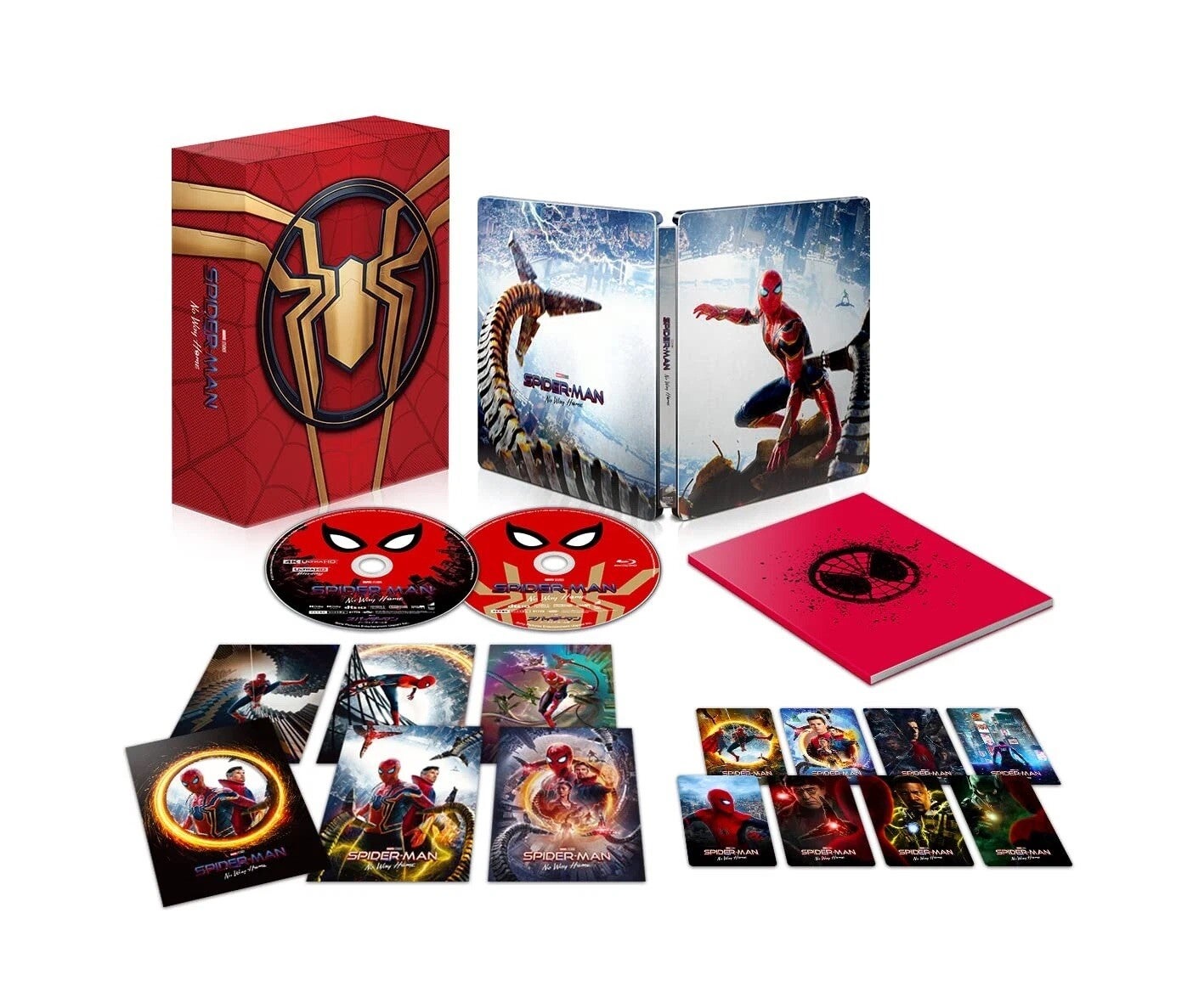 Spider-Man: No Way Home | Japan-Only Premium Edition First Press | 4K UHD + Blu-ray | Pre-owned
