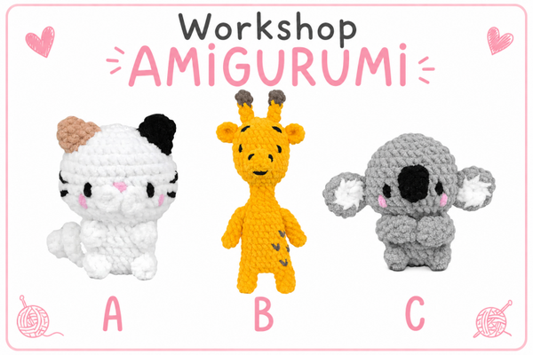 Workshop Amigurumi (aanbetaling)