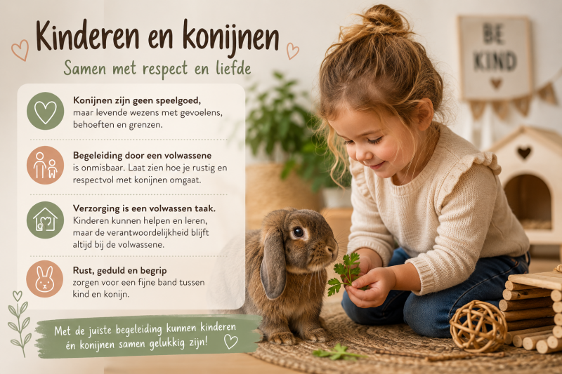Kinderen en konijnen