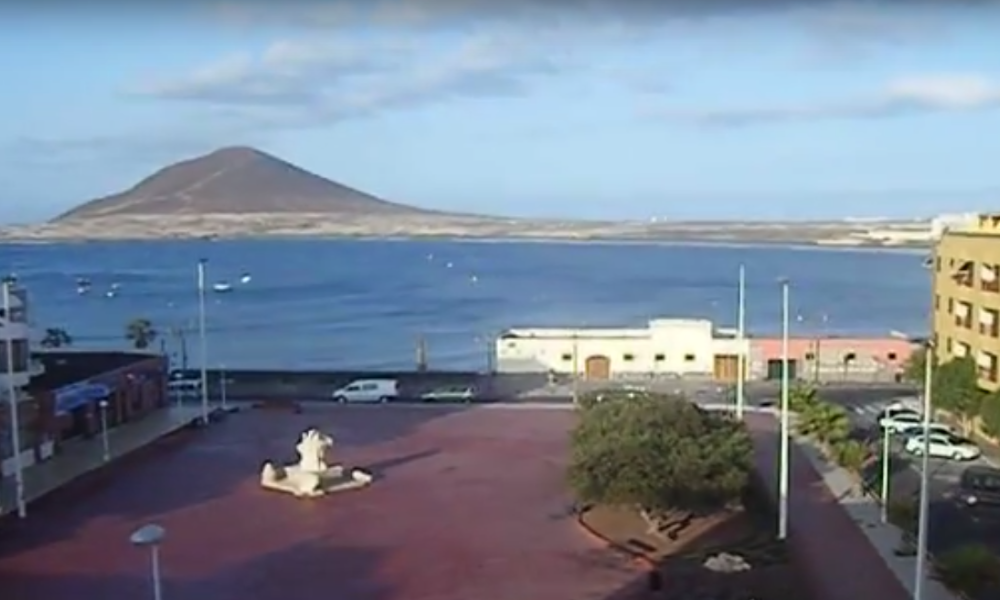 Plaza roja  El Medano