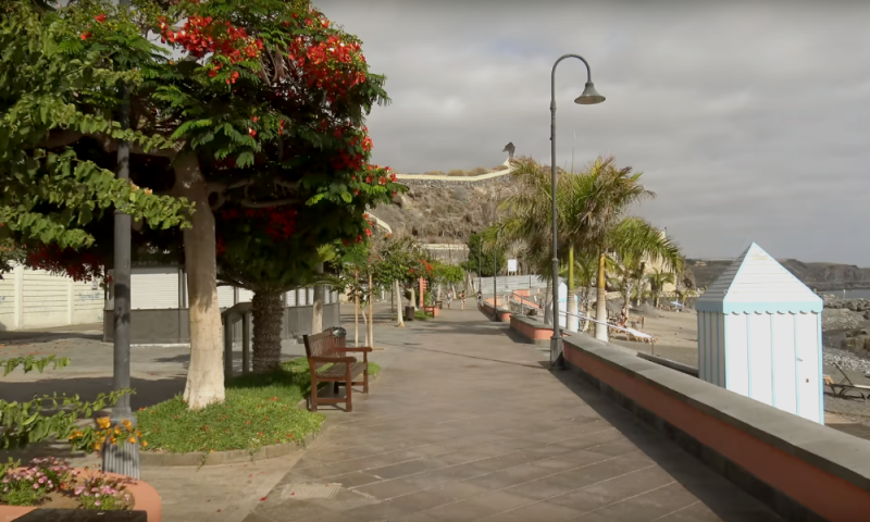 boulvard Playa San Juan