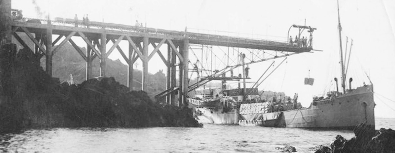 Antigua embarcadero in Garachico