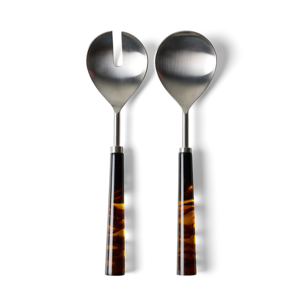 HKLiving - Salad cutlery havana