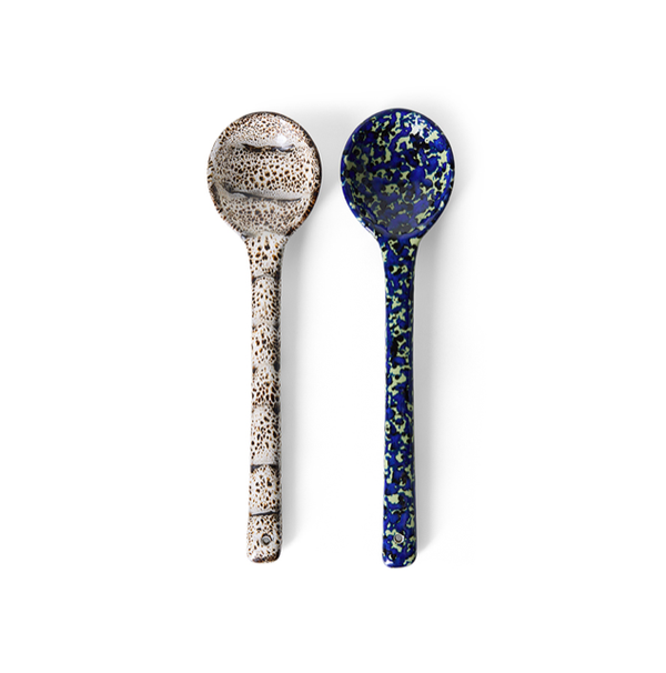 HKLiving - Serving spoons blues