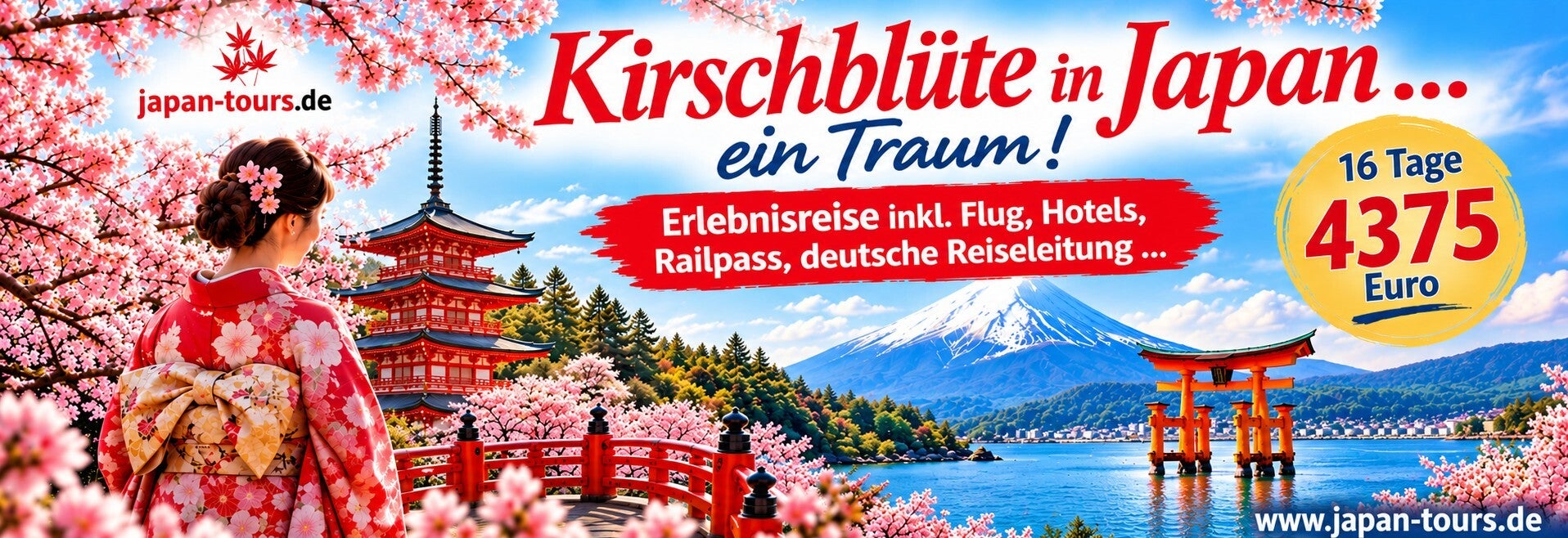 Gruppenreise Japan Kirschblüte in Japan  | www.japan-tours.de