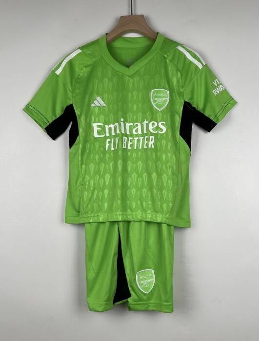 arsenal goalkeeper kit junior