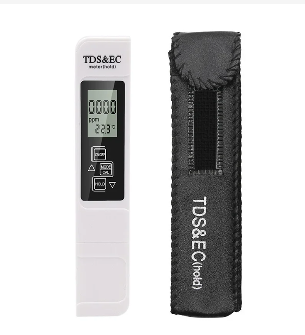 3 in 1 meter voor hardheid en temperatuur