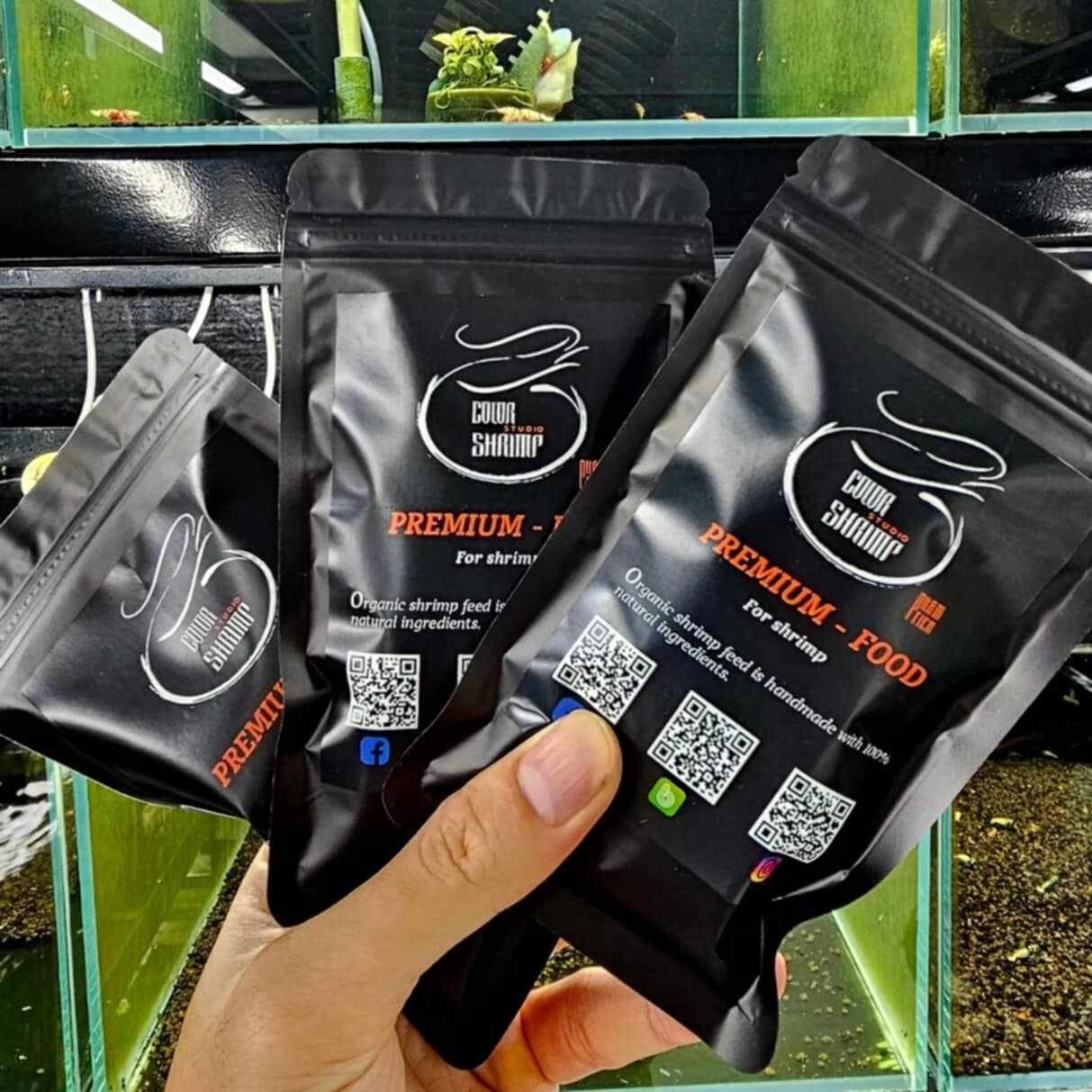 Color Shrimp Studio premium food 40g