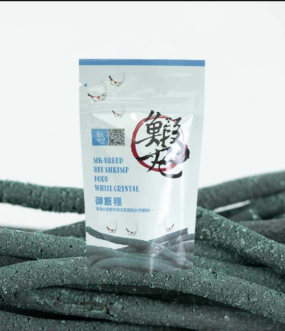 MK breed bee shrimp food white crystal 25g