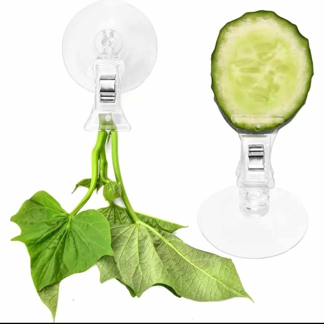 Zuignap met klipper voor microbiology bag - vitality bag of bladeren