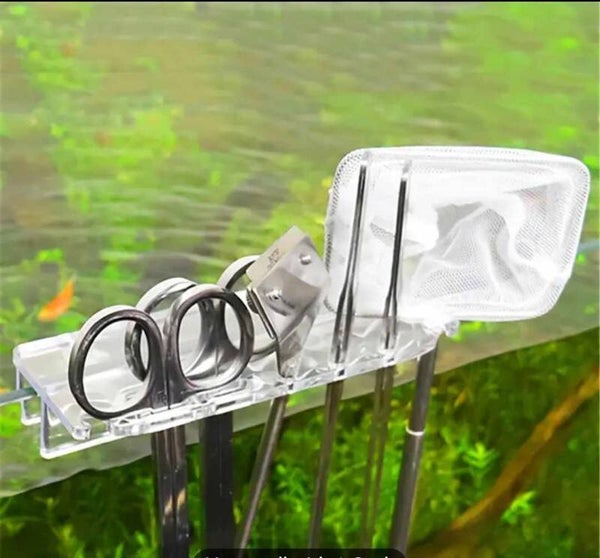 Houder voor aquarium gereedschap