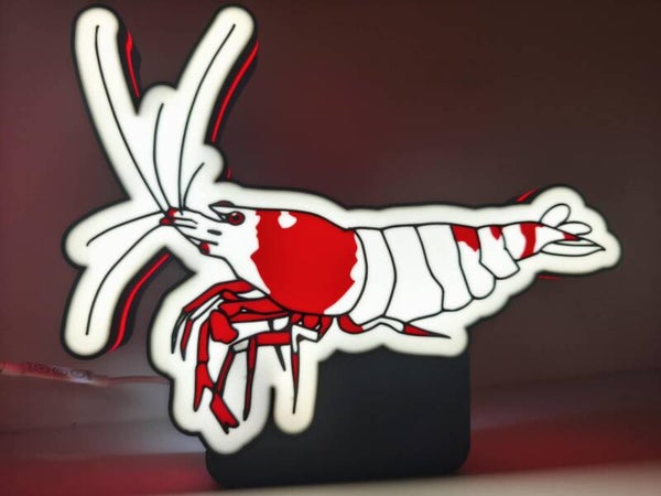 Crystal Red led board