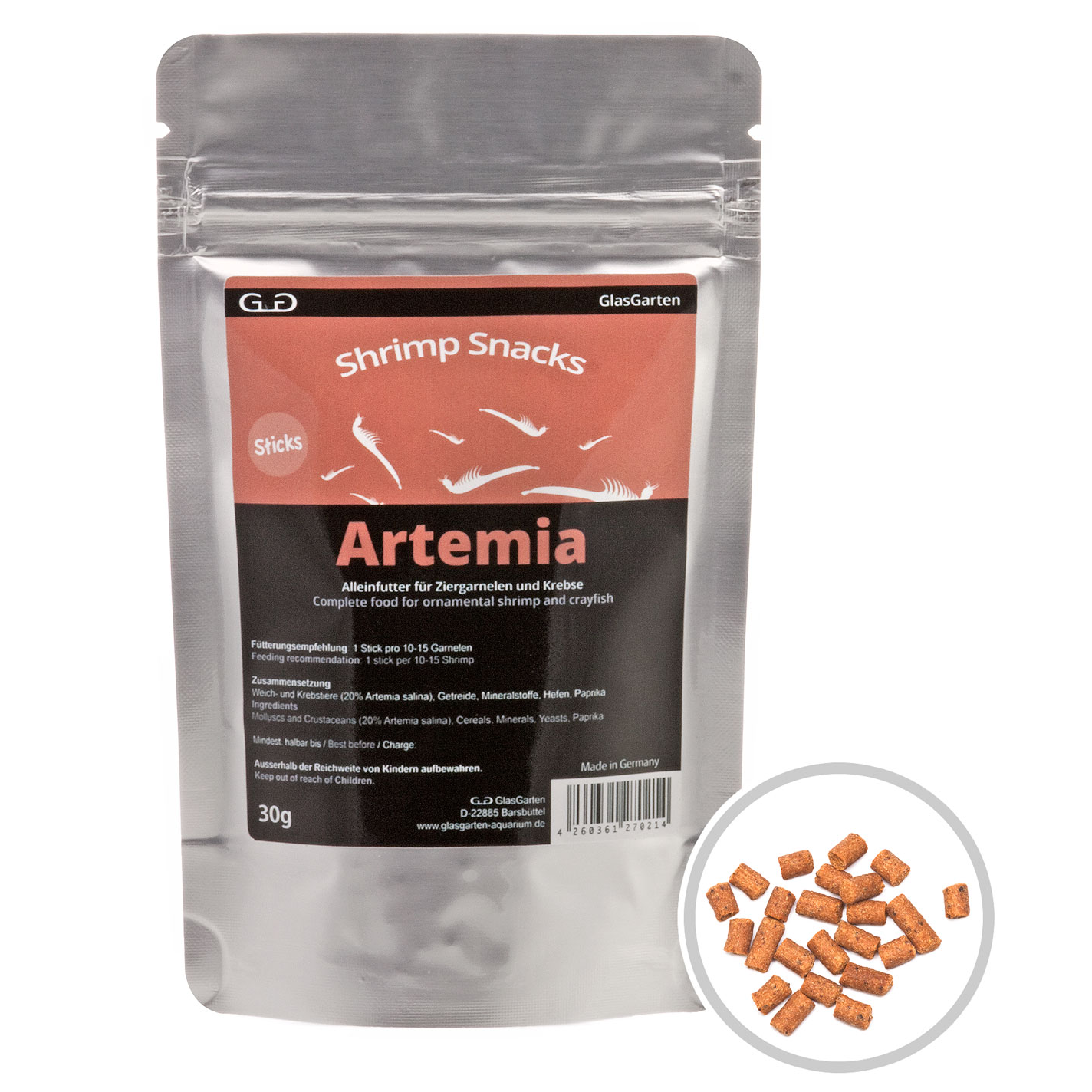 GlasGarten artemia snacks