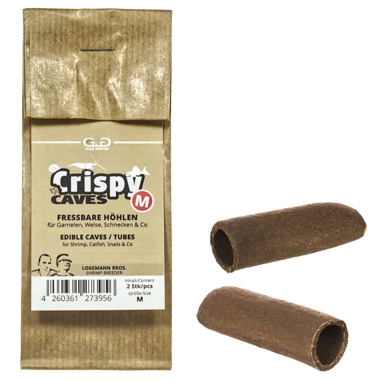 Glasgarten Crispy caves M 6 stuks