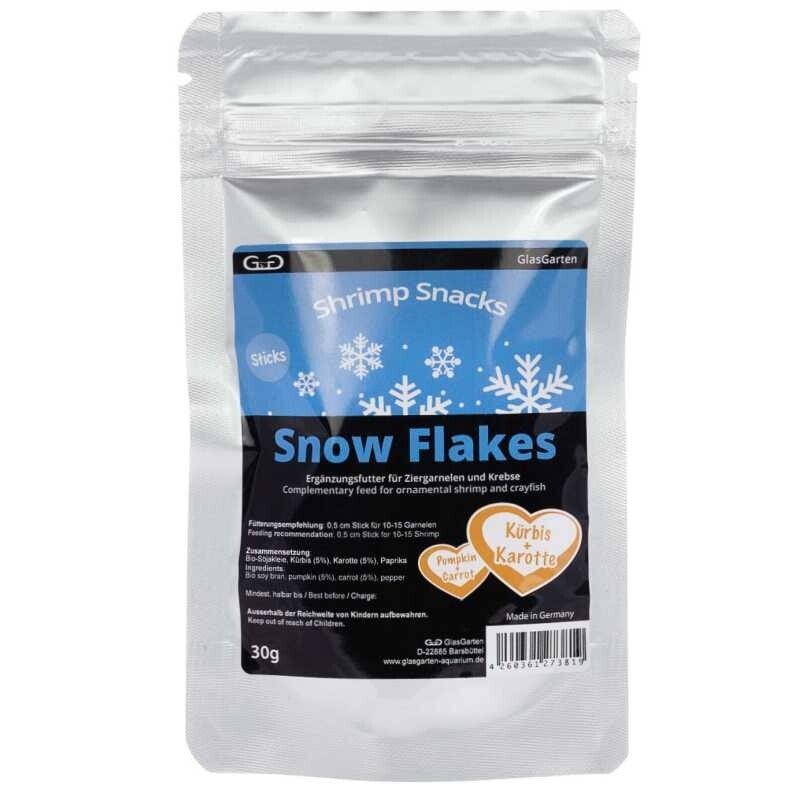 GlasGarten snowflakes pompoen en wortel