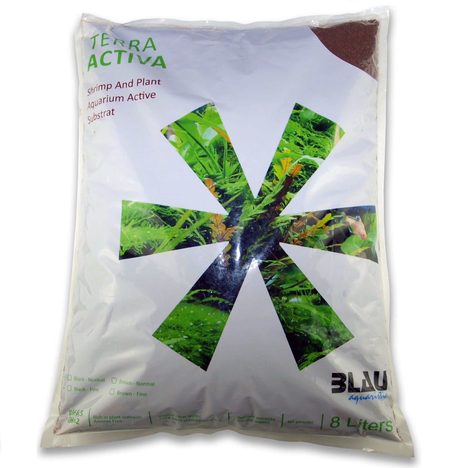 Blau terra activa soil black 2L